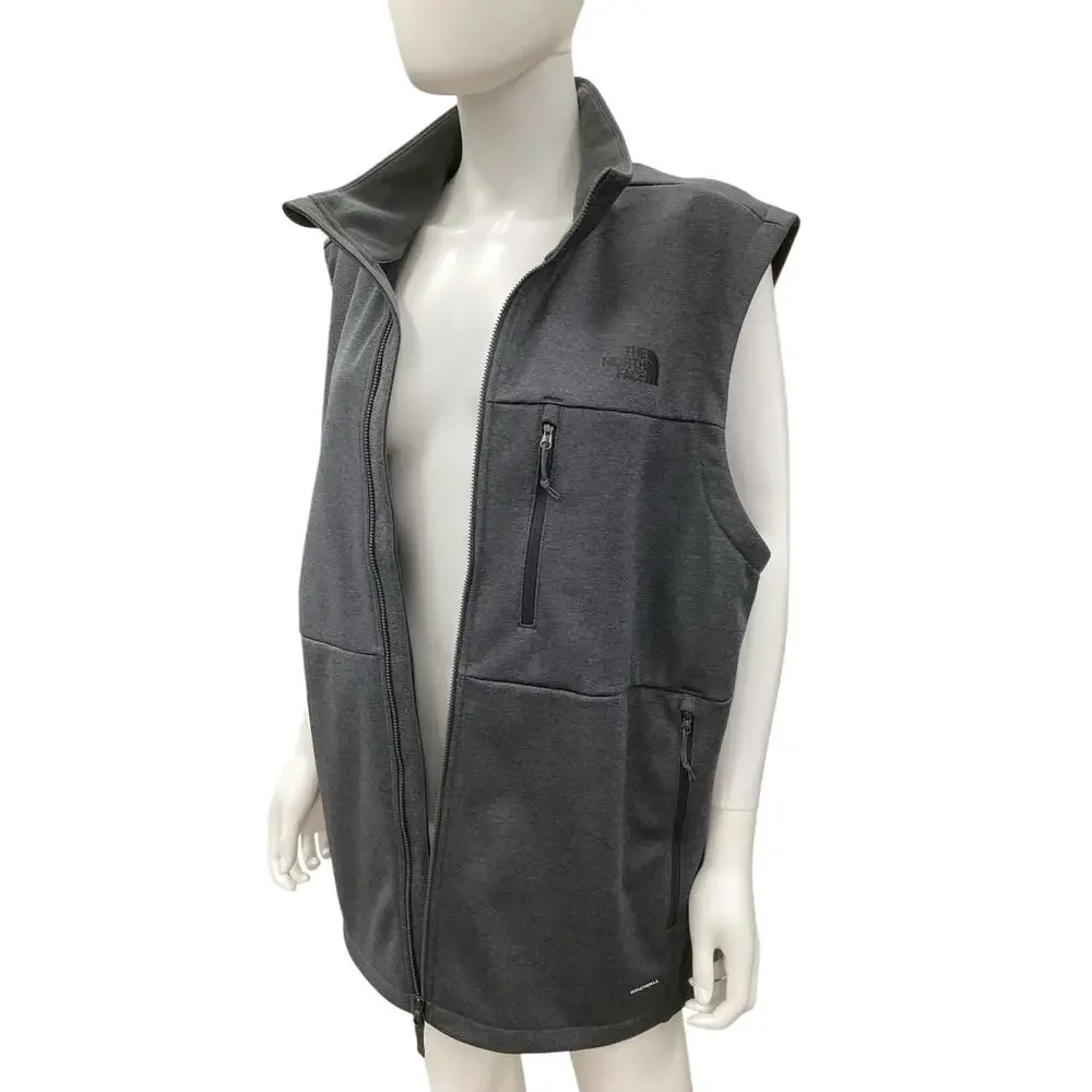 The North Face Vest Men’s Size XL “Windwall” Pockets With Zippers Dark Gray
